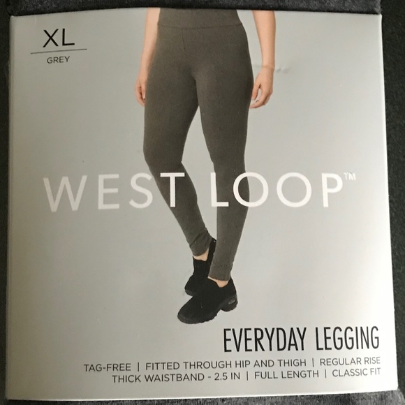 West Loop Everyday Legging XL Grey New - Picture 14 of 14